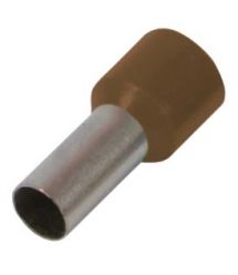 Изолированный наконечник втулковый коричневый Enext e.terminal.stand.e10 - 12.brown 10,0 кв.мм