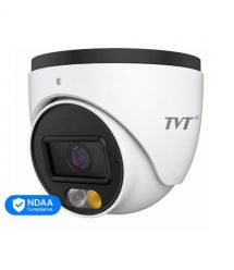 IP-відеокамера 6Mp TVT TD-9564E4B-A(D-PE-AW2) White f-2.8mm, ІЧ+LED-підсвічування, з мікрофоном