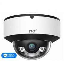IP-відеокамера 6Mp TVT TD-9561E4B-A(D-PE-AW2) White f-2.8mm, ІЧ+LED-підсвічування, з мікрофоном