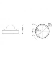 IP-відеокамера 6Mp TVT TD-9567E4B-A(D-PE-AR1) White f-2.8mm з 2 мікрофонами