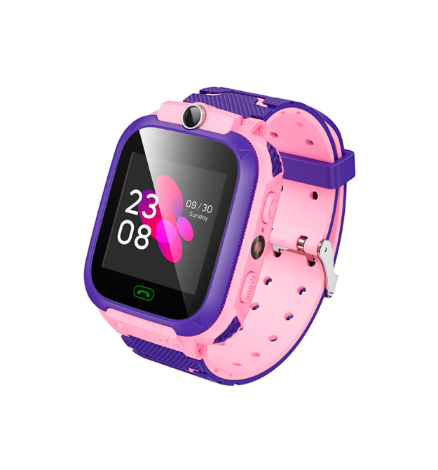 Дитячий смарт годинник Hoco Y105, GPS, Wi-Fi, LCD дисплей, дзвінки, голосові повідомлення, акум 400mAh, Pink, Box
