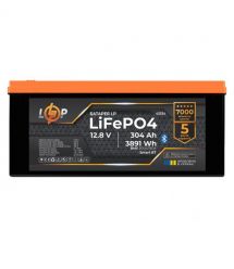 Аккумулятор LP LiFePO4 12,8V - 304 Ah (3891Wh) (BMS 200A/150А) пластик Smart BT