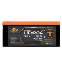 Акумулятор LP LiFePO4 12,8V - 315 Ah (4032Wh) (BMS 200A/100А) пластик Smart BT