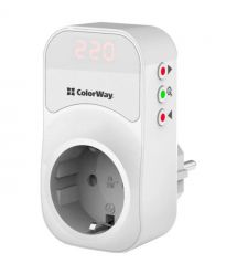 Реле напряжения ColorWay CW-VR16-01D 16A/3680W