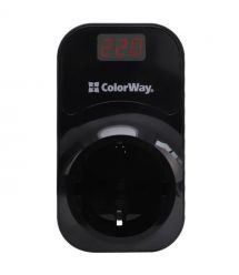 Реле напряжения ColorWay CW-VR16-04D 16A/3680W