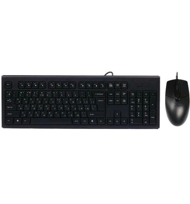 Комплект клавиатура+мышка A4Tech KR-83 + OP-720S