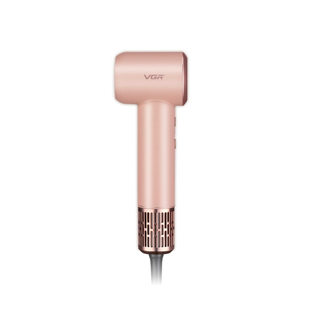 Фен професійний VGR V-446 PINK, 2 режими обдування, 4 режими температури, 1400W, Box
