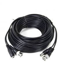 Кабель BNC-рower cable A 15 м (BNC+DC/BNC+DC) для передавання відеосигналу та живлення