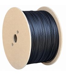 Кабель FTTH 2FG MB абонентского доступу, U-N(2ZN)H, 2E9-125, G.657.A1, універсальний, діелектричний, гнучкий, 500N, FRNC, білий