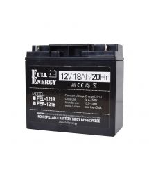 Комплект блок бесперебойного питания Full Energy BBG-1210/8 + аккумулятор 12В 18А·ч Full Energy FEP-1218