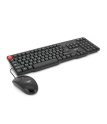 Комплект провідний KB+Mouse HOCO GM16, USB, (Eng - Pyc), Box