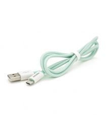 Кабель iKAKU KSC-723 GAOFEI smart charging cable for micro, Green, довжина 1м, 2.4A, BOX