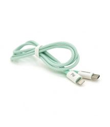 Кабель iKAKU KSC-723 GAOFEI PD60W smart fast charging cable (Type-C to Lightning), Green, довжина 1м, BOX