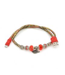 Кабель iKAKU POTALA series for micro, Red, довжина 0.5м, 2.4A, BOX