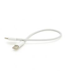 Кабель iKAKU KSC-653 FEIYUE PD100W fast charging short cable (Type-C to Lightning), White, довжина 0.25м, BOX