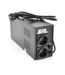 ДБЖ Ritar E-RTM850 (510W) ELF-L, LED, AVR, 2st, 2xSCHUKO socket, 1x12V9Ah, metal Case Q4