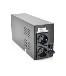 ДБЖ Ritar E-RTM800 (480W) ELF-L, LED, AVR, 2st, 2xSCHUKO socket, 1x12V9Ah, metal Case Q4