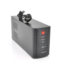 ИБП Ritar RTM600 (360W) Proxima-L, LED, AVR, 2st, 2xSCHUKO socket, 1x12V7Ah, metal Case ( 300 х 85 х140 ) Q4