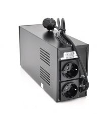 ИБП Ritar RTM600 (360W) Proxima-L, LED, AVR, 2st, 2xSCHUKO socket, 1x12V7Ah, metal Case ( 300 х 85 х140 ) Q4