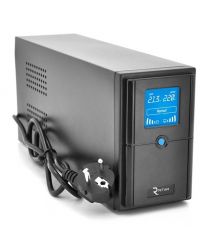 ДБЖ Ritar E-RTM800 (480W) ELF-D, LCD, AVR, 2st, 2xSCHUKO socket, 1x12V9Ah, metal Case Q4