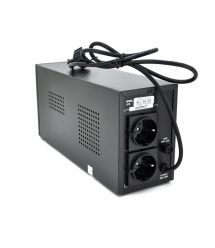 ИБП Ritar RTM800 (480W) Proxima-D, LCD, AVR, 2st, 2xSCHUKO socket, 1x12V9Ah, metal Case (324х100х153)- Q4