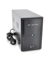 ИБП Ritar E-RTM1000 (600W) ELF-L, LED, AVR, 3st, 3xSCHUKO socket, 2x12V7Ah, metal Case Q2