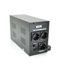 ИБП Ritar E-RTM1000 (600W) ELF-L, LED, AVR, 3st, 3xSCHUKO socket, 2x12V7Ah, metal Case Q2