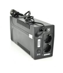 ДБЖ Ritar RTP850L-U (510W) Proxima-L, LED, AVR, 2st, USB, 2xSCHUKO socket, 1x12V9Ah, plastik Case. NEW!
