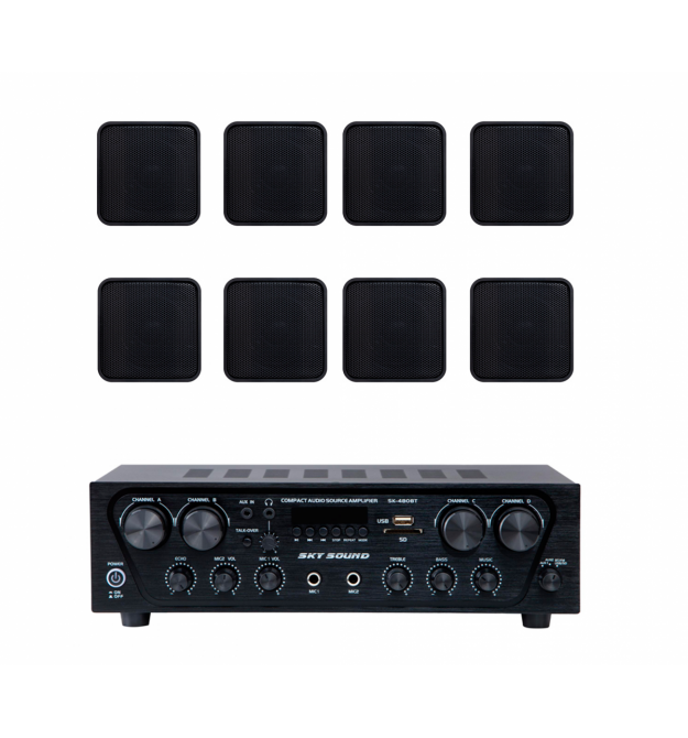 Акустический комплект SKY SOUND SKW-4808VS BLACK