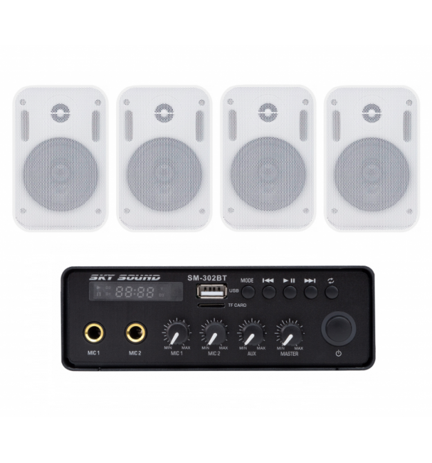 Акустический комплект SKY SOUND SMP-1424 WHITE