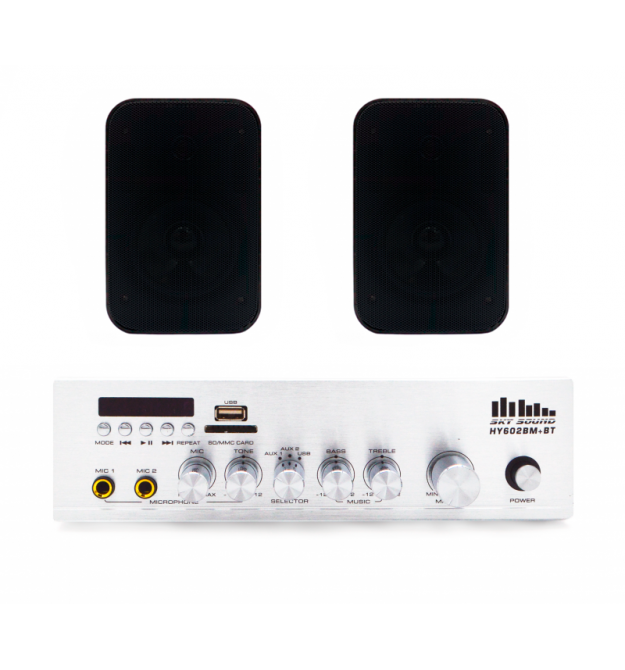 Акустический комплект SKY SOUND WMS-1204 BLACK