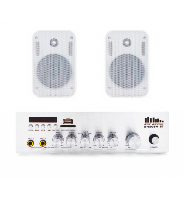 Акустический комплект SKY SOUND WMS-1204 WHITE