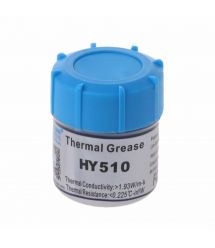 Паста термопроводная HY-510 15g, банка, Grey, 1,93W / m-K, 0.225°C-in² / W, -30°≈280°, OEM Q40