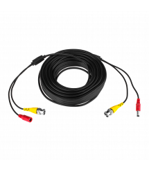 Кабель для видеонаблюдения Green Vision GV-BNC+DC-20M