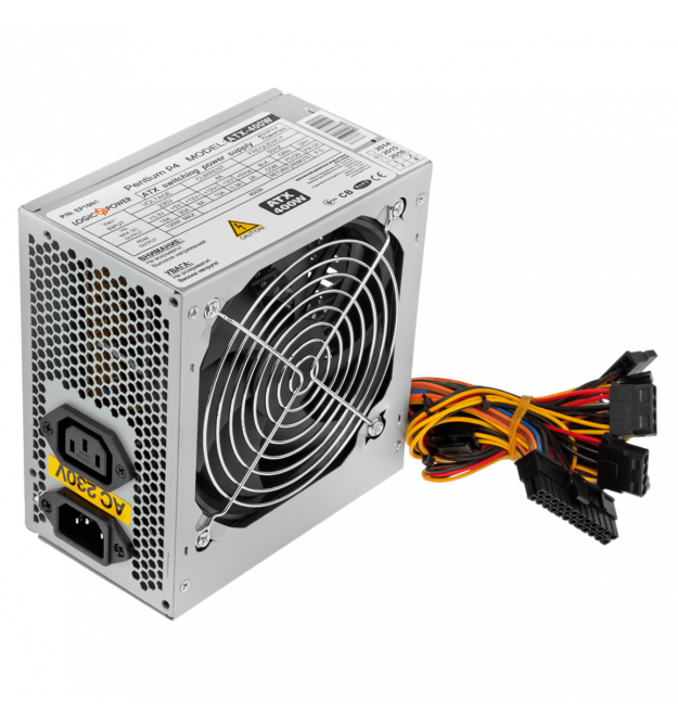 Блок питания LogicPower ATX 400W, fan 12см, 2 SATA