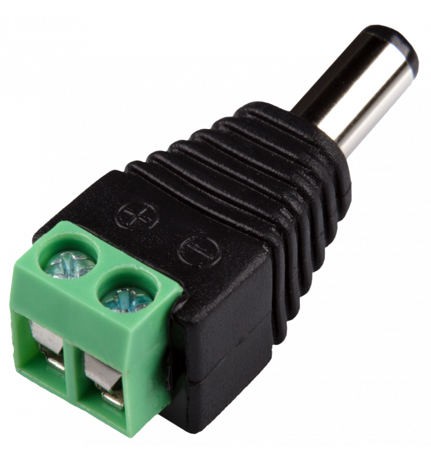 Коннектор для передачи питания Green Vision GV-DC male ФАС_3587