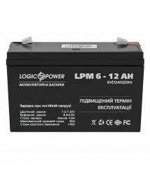 Аккумулятор AGM LogicPower LPM 6-12 AH