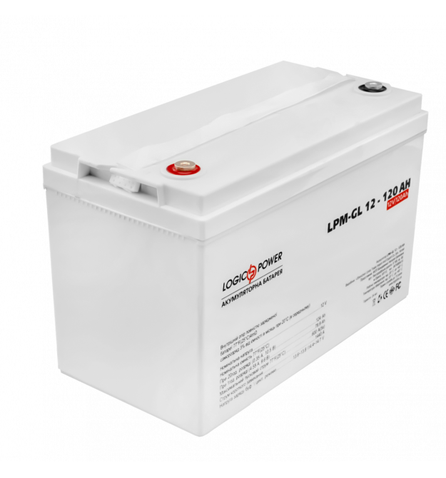 Аккумулятор гелевый LogicPower LPM-GL 12 - 120 AH
