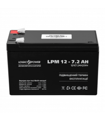 Акумуляторна батарея CSB GP1272F2, 12V 7,2Ah (151х65х100мм) 2,4кг Q10