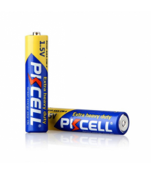 Батарейка солевая PKCELL 1.5V AAA / R03, 4 штуки в блистере цена за блистер, Q12