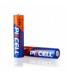 Батарейка щелочная PKCELL 1.5V AAA / LR03, 24 штуки в блистере цена за блистер, Q12