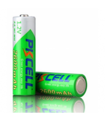 Аккумулятор PKCELL 1.2V AA 2600mAh NiMH Already Charged, 2 штуки в блистере цена за блистер, Q12