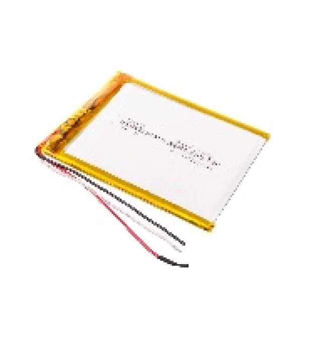 Литий-полимерный аккумулятор 3*70*80mm (Li-ion 3.7В 3000мАч)