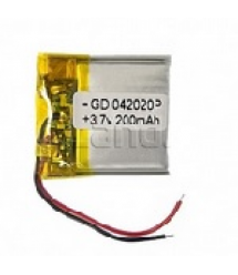 Літій-полімерний акумулятор 4*20*20mm (Li-ion 3.7В 300мА&middotгод)