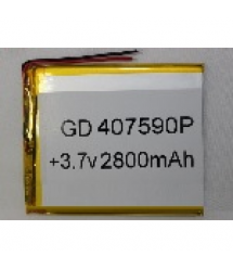Літій-полімерний акумулятор 4*70*90mm (Li-ion 3.7В 3500мА&middotч)