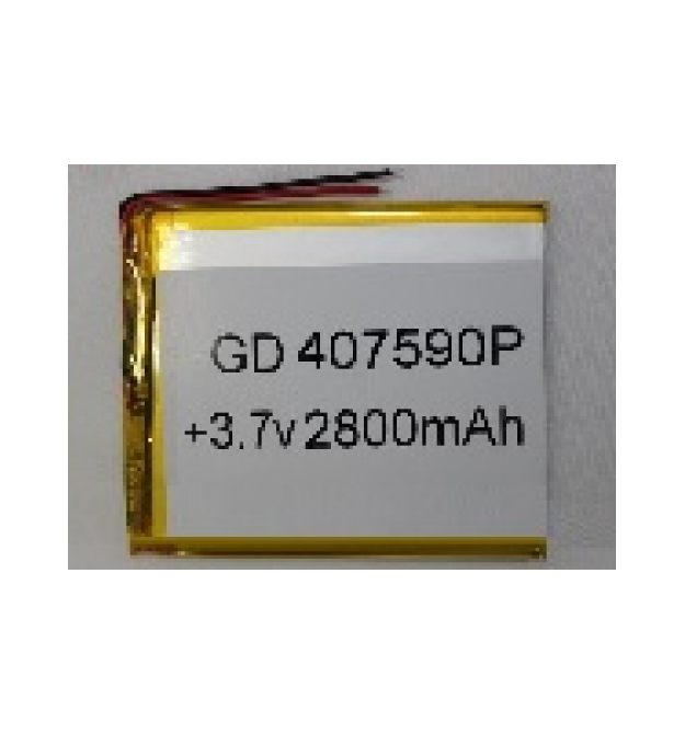 Литий-полимерный аккумулятор 4*70*90mm (Li-ion 3.7В 3500мА&middotч)