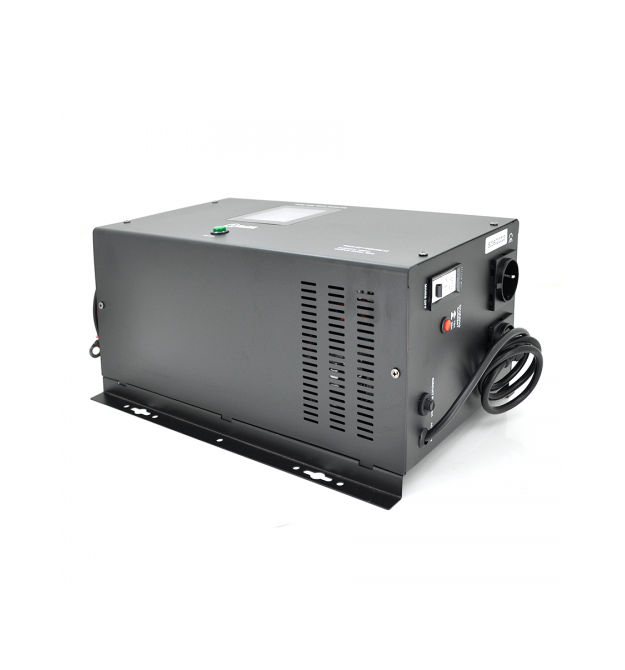 ИБП с правильной синусоидой Europower PSW-EP1500WM12 (1050 Вт) 10 / 20А, настенный, под внешнюю АКБ 12В , Q1 (530*335*305) 12,26