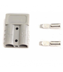 Силовой разъем питания "Anderson" 50А 600V 35*16*48мм + 2 разъема