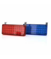 Сирена 168 LED проблесковые маячки 12В (192*125*92) 0,49 кг