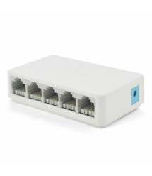 Комутатор Tenda S105 5 портів Ethernet 10 - 100 Мбіт - сек, + перехідник, BOX Q120